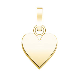 Rosefield Romantický pozlátený prívesok Srdce The Pendant PE-Gold-Heart