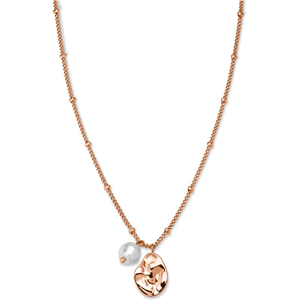 Rosefield Ružovo pozlátený náhrdelník s príveskami Toccombo JTNPRG-J447
