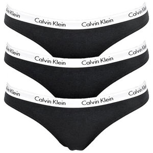 Calvin Klein 3 PACK - dámske tangá QD3587E-001 XL