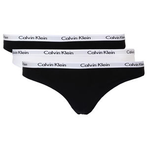 Calvin Klein 3 PACK - dámske tangá QD3587E-WZB XL