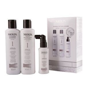 Nioxin Sada vlasovej starostlivosti pre jemné mierne rednúce prírodné vlasy System 1