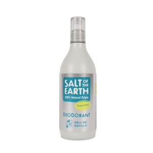 Salt Of The Earth Náhradná náplň do prírodného guličkového dezodorantu Unscented (Deo Roll-on Refills) 525 ml
