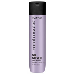 Matrix Šampón neutralizujúci žlté tóny Total Results So Silver ( Color Obsessed Shampoo to Neutral ize Yellow) 300 ml