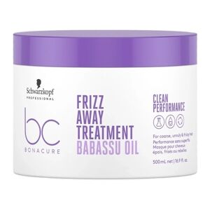 Schwarzkopf Professional Vyživujúca maska pre nepoddajné a krepovaté vlasy BC Bonacure Frizz Away (Treatment) 500 ml