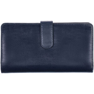 SEGALI Dámska kožená peňaženka 3489 dark blue