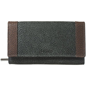 SEGALI Dámska kožená peňaženka 61288 WO black/brown