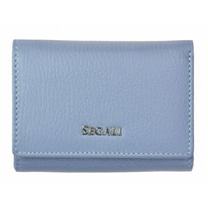 SEGALI Dámska kožená peňaženka 7106 B lavender