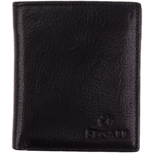 SEGALI Pánska kožená peňaženka 1039 black