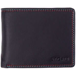 SEGALI Pánska kožená peňaženka 1057 black