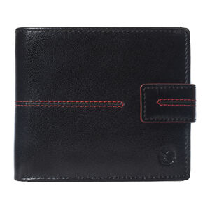 SEGALI Pánska kožená peňaženka 150721 black