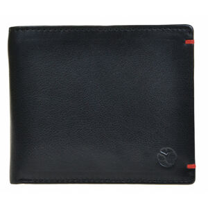 SEGALI Pánska kožená peňaženka 7108 black