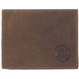 SEGALI Pánska kožená peňaženka 979 brown
