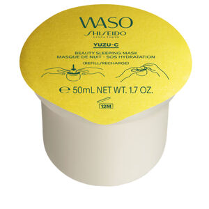 Shiseido Náhradná náplň do nočnej pleťovej hydratačnej masky Waso Yuzu-C ( Beauty Sleeping Mask Refill) 50 ml