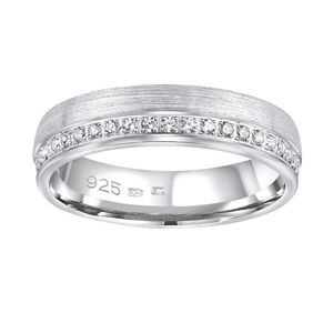 Silvego Snubný strieborný prsteň Paradise pre ženy QRGN23W 50 mm