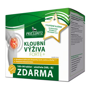 Simply You Priessnitz kĺbová výživa Forte + kolagény 180 tbl. + 90 tbl. ZADARMO