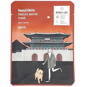 skin79 Plátínková maska proti vráskam Seoul Girl`s Beauty Secret Mask (Wrinkle Care Mask) 10 x 20 g