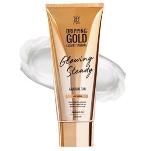 SOSU by Suzanne Jackson Samoopaľovací krém Light / Medium Dripping Gold Glowing Steady (Gradual Tan) 200 ml