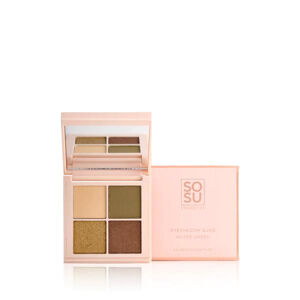 SOSU Cosmetics Paletka očných tieňov Green (Eyeshadow Quad) 4,8 g