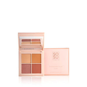 SOSU Cosmetics Paletka očných tieňov Nude (Eyeshadow Quad) 4,8 g