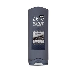 Dove Sprchový gél pre mužov Men + Care Charcoal & Clay ( Body And Face Wash) 400 ml