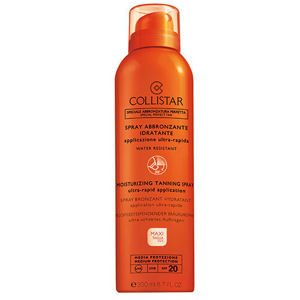 Collistar Sprej na opaľovanie SPF 20 (Moisturizing Tanning Spray) 200 ml