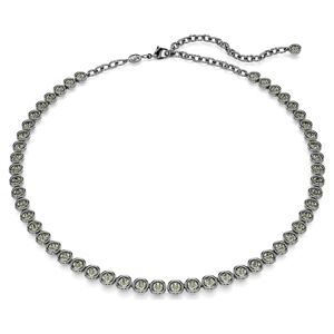 Swarovski Luxusný náhrdelník s čiernymi krištáľmi Imber Tennis 5682593