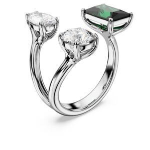 Swarovski Luxusný otvorený prsteň s kryštálmi Mesmera 5676971 52 mm