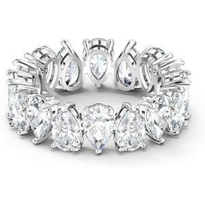 Swarovski Luxusné trblietavý prsteň Vittore 5572827 55 mm