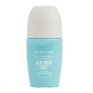 The Body Shop Guľôčkový antiperspirant Blue Musk Zest (Antiperspirant) 50 ml
