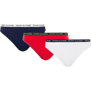 Tommy Hilfiger 3 PACK - dámske nohavičky Bikini UW0UW02828-0WS S