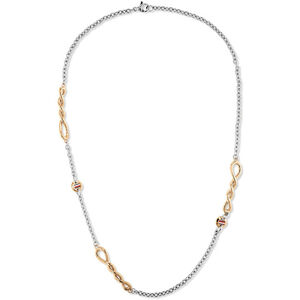 Tommy Hilfiger Luxusné bicolor náhrdelník z ocele 2780513
