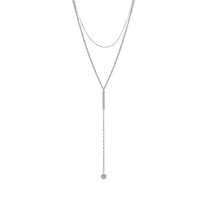 Troli Elegantný oceľový náhrdelník VGX1760S/RE
