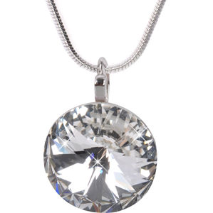 Levien Elegantný náhrdelník Rivoli Crystal