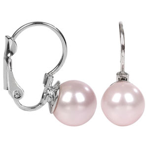 Levien Pôvabné perlové náušnice Pearl Rosaline