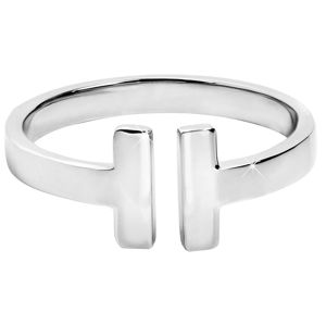 Troli Otvorený oceľový prsteň pre ženy 54 mm