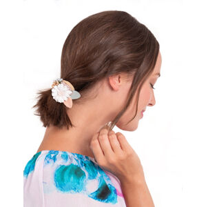 Troli Slušivá gumička do vlasov v tvare kvetov