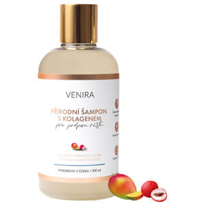 Venira Prírodný šampón s kolagénom na podporu rastu mango-liči 300 ml