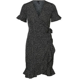 Vero Moda Dámske šaty VMHENNA 10252951 Black XL