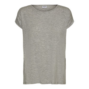 Vero Moda Dámske tričko VMAVA Loose Fit 10187159 Light Grey Melange L