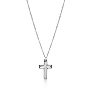 Viceroy Nadčasový pánsky náhrdelník s krížikom Magnum 75330C01000
