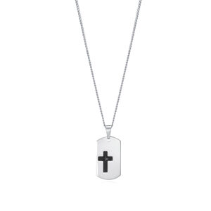 Viceroy Originálny pánsky náhrdelník s krížikom Beat 75298C01010