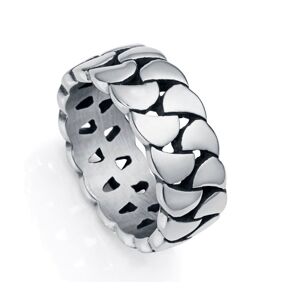 Viceroy Originálny pánsky prsteň z ocele Beat 14053A02 60 mm