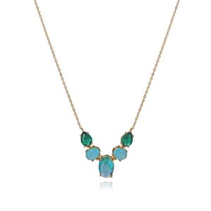 Viceroy Prekrásny pozlátený náhrdelník s kryštálmi Elegant 13168C100-59