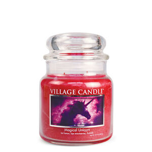 Village Candle Vonná sviečka v skle Magic ký jednorožec ( Magic al Unicorn) 389 g