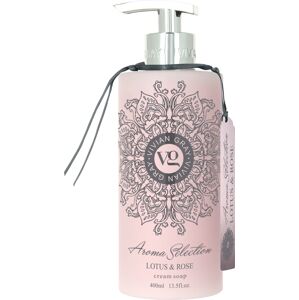 Vivian Gray Krémové tekuté mydlo na ruky Aroma Selection Lotus & Rose (Cream Soap) 400 ml