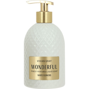 Vivian Gray Luxusné tekuté mydlo Wonderful White Flowers (Liquid Soap) 500 ml
