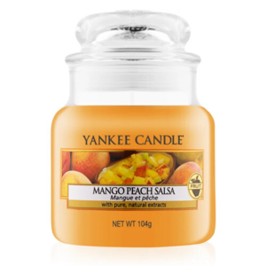Yankee Candle Vonná sviečka Classic malá Mango Peach Salsa 104 g