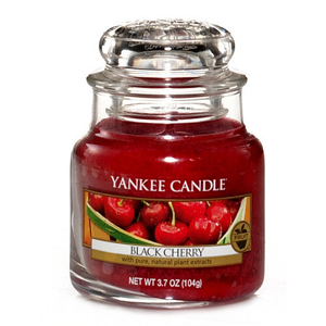 Yankee Candle Vonná sviečka Classic malá Black Cherry 104 g