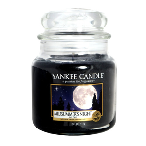 Yankee Candle Vonná sviečka Classic strednej Midsummer`s Night 411 g
