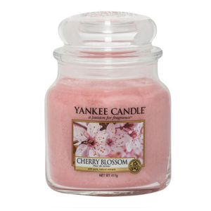 Yankee Candle Vonná sviečka Classic strednej Cherry Blossom 411 g